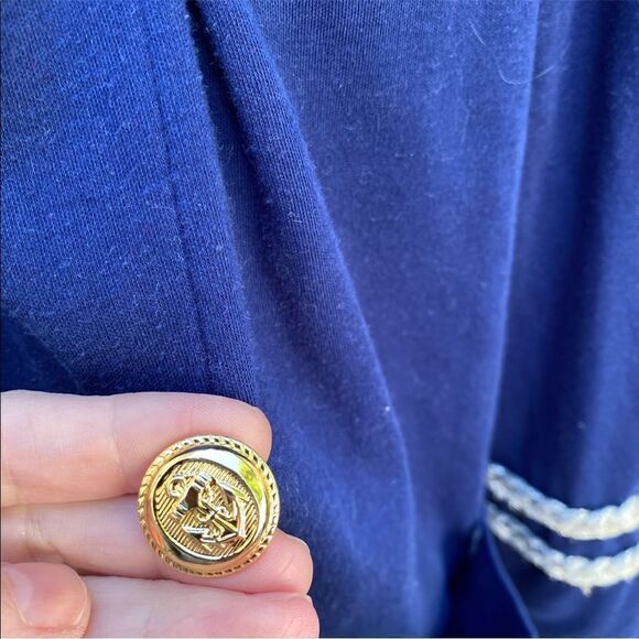 Vintage Bonnie Boerer & Company lightweight sweater blazer size large - Picture 5 of 12